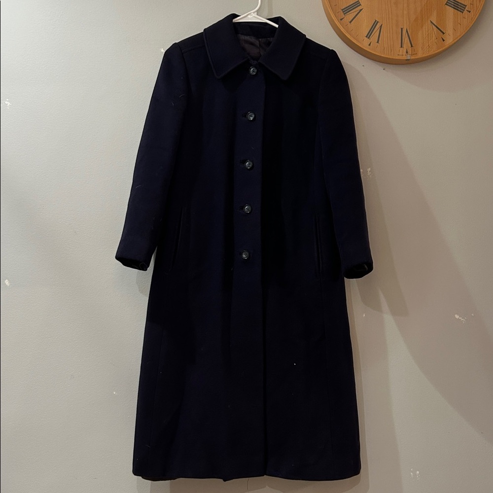 Regency Cashmere Navy Winter Coat